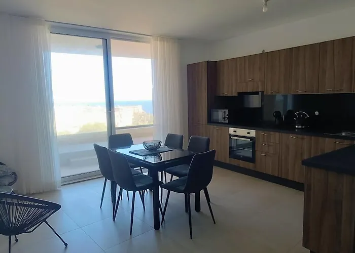 Modern With Sea & Valley View Pool Nadur