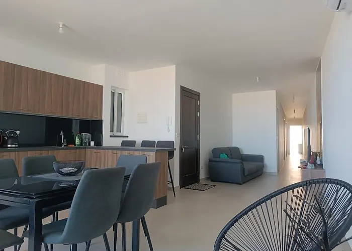 Modern With Sea & Valley View Pool Nadur