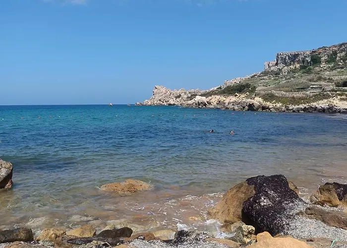 Modern With Sea & Valley View Pool Apartment Nadur